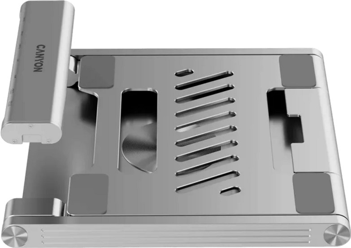 Hub USB Canyon OnStand 2 Aluminium 6-in-1 z podstawką do laptopa (CNS-SDS2) - obraz 9