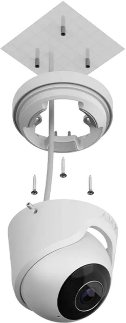 Kamera IP Ajax TurretCam 5 MP, 2.8 mm White (000039304) - obraz 10