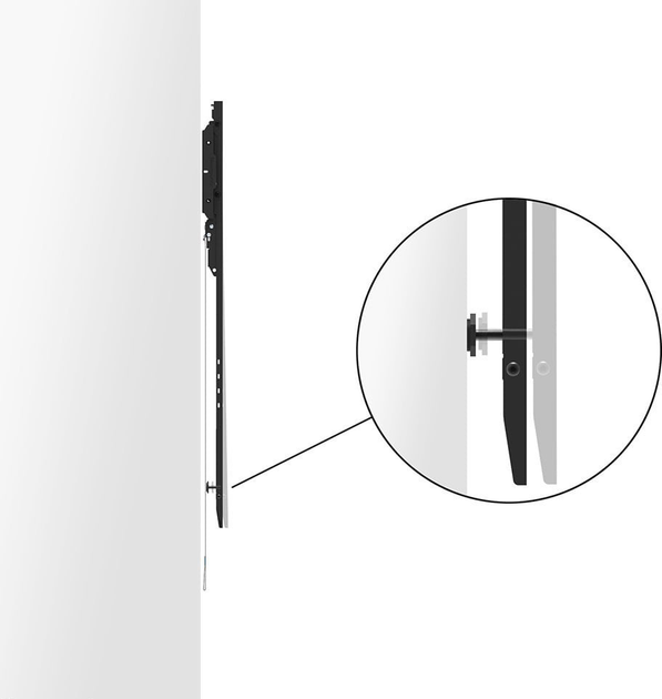 Настінне кріплення для монітора Neomounts WL30-750BL18P 50" - 98" (WL30-750BL18P) - зображення 6
