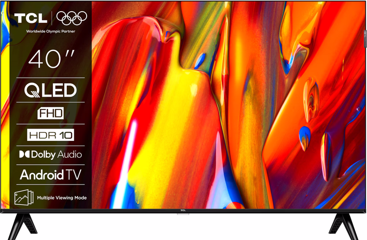 Телевізор TCL QLED 40" 40V5C (40V5C) - зображення 2