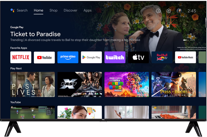 Телевізор TCL QLED 40" 40V5C (40V5C) - зображення 3