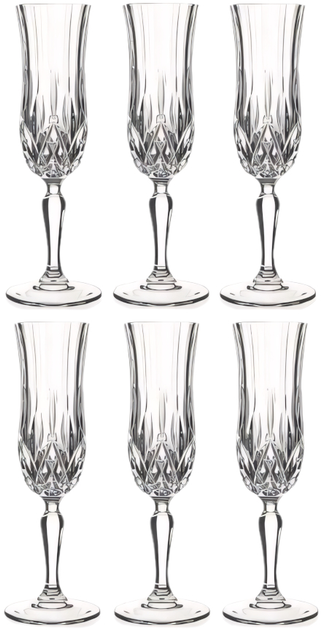 Komplet kieliszków RCR Opera do szampana 6x130 ml (8007815237951) - obraz 2