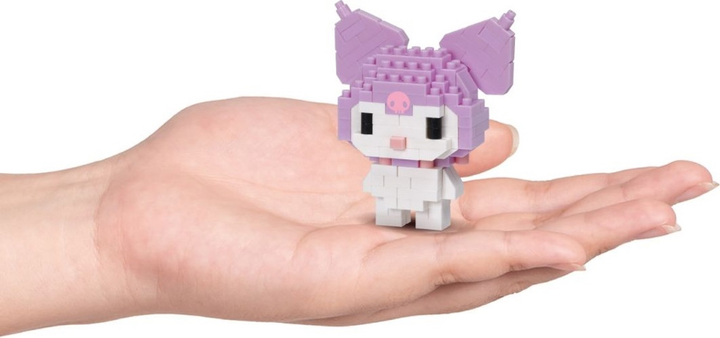 Klocki konstrukcyjne Nanoblock Hello Kitty Kuromi 160 elementów NBCC_179 (4972825222775) - obraz 4