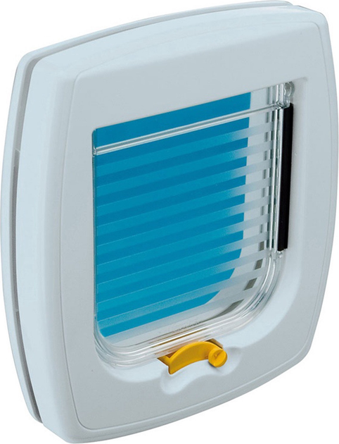 Дверцята для кішок і собак Ferplast Swing 1 малих порід 215 x 240 мм Білі (72101011) - зображення 1