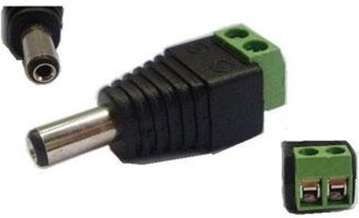 Złącze zasilania PowerPlant 2.1x5.5 mm 10 szt. (PMC) - obraz 1