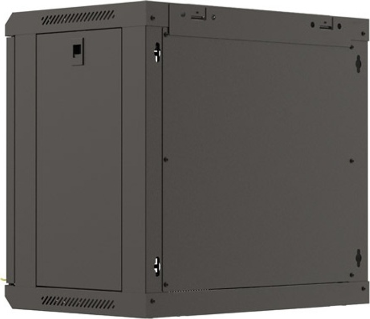 Серверна підвісна шафа Lanberg 19" 9U 540x350 Black (WF03-5309-10B) - зображення 8