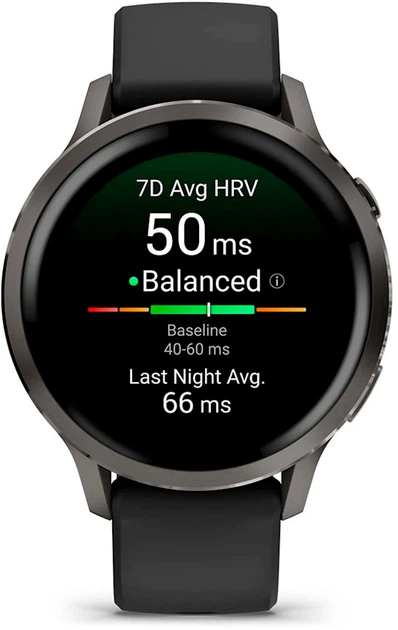 Смарт-годинник Garmin Venu 4 41mm Black w/ Slate + Black (010-03013-02) - зображення 2