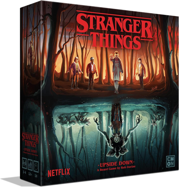 Настільна гра Asmodee Stranger Things The Upside Down (3558380102069) (955555909363085) - Уцінка - зображення 1