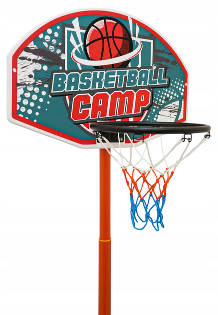 Набір для гри в баскетбол King Sport Mega з регульованою висотою та м\'ячем + аксесуари (5903864980660) (955555910282688) - Уцінка - зображення 2