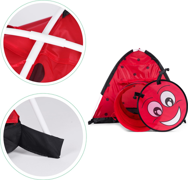 Дитячий намет Iplay iglo сонечко + тунель 8902 (6958868889029) (955555909471169) - Уцінка - зображення 8