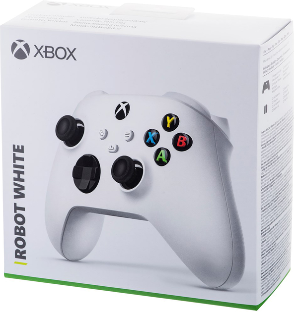 Бездротовий геймпад Microsoft Xbox Wireless Controller Robot White (889842654714) (09700414246337) - Уцінка - зображення 6