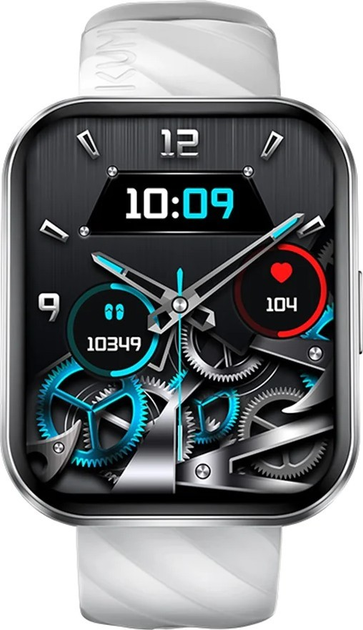 Смарт-годинник Kumi KU6 Meta Silver (KU-KU6M/SR) (KU6MSG231017459) - Уцінка - зображення 2