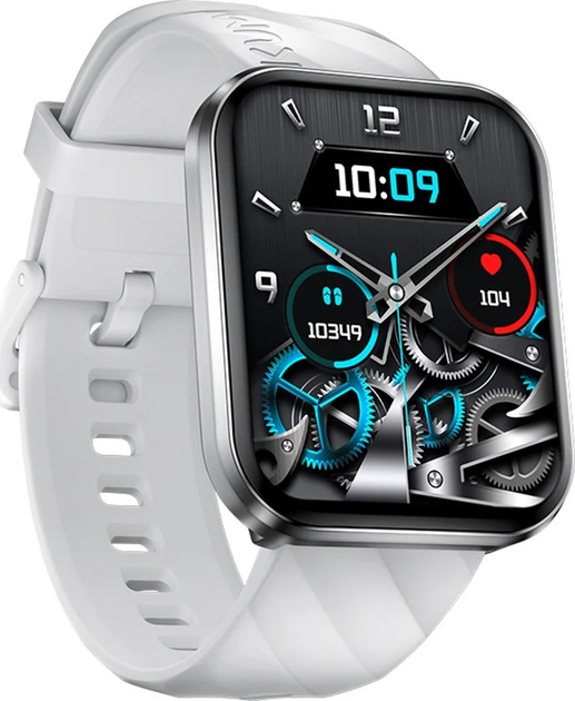 Смарт-годинник Kumi KU6 Meta Silver (KU-KU6M/SR) (KU6MSG231017459) - Уцінка - зображення 3