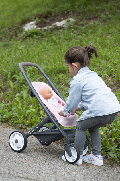 Wózek dla lalek Smoby Toys Maxi-Cosi & Quinny 3 w 1 Soft z wyjmowaną kołyską (7600253117) (955555911040879) - Outlet - obraz 8