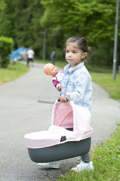 Wózek dla lalek Smoby Toys Maxi-Cosi & Quinny 3 w 1 Soft z wyjmowaną kołyską (7600253117) (955555911040879) - Outlet - obraz 11