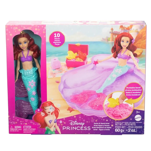 Игровой набор Mattel Disney Princess Русалочка Ариэль с бассейном (HWB39) - Фото 1 Игровой набор Mattel Disney Princess Русалочка Ариэль с бассейном (HWB39) - изображение 1