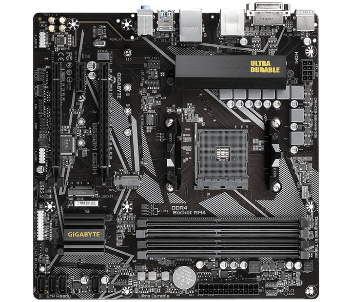 Материнська плата Gigabyte B550M DS3H - зображення 3