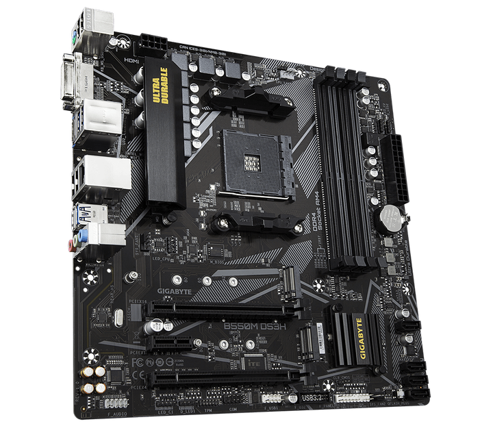 Материнська плата Gigabyte B550M DS3H - зображення 4