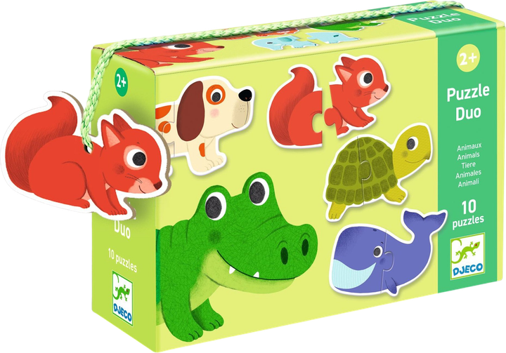 Пазл Djeco Тварини 20 деталей (3070900081475) - зображення 1