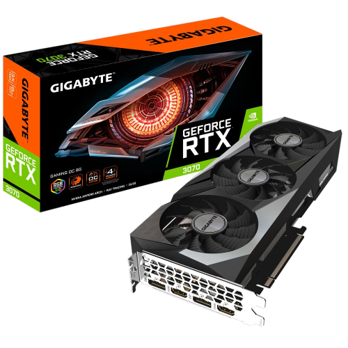 Відеокарта GeForce RTX 3070 8GB Gigabyte Gaming OC (GV-N3070GAMING OC-8GD) Б/В - Фото 1 Відеокарта GeForce RTX 3070 8GB Gigabyte Gaming OC (GV-N3070GAMING OC-8GD) Б/В - изображение 1
