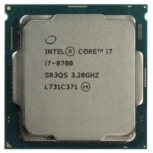 Процесор Intel Core i7 8700 LGA 1151v2 (BX80684I78700) Б/В - Фото 1 Процесор Intel Core i7 8700 LGA 1151v2 (BX80684I78700) Б/В - изображение 1
