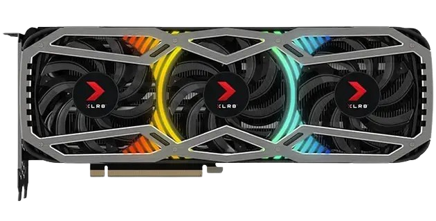 Відеокарта GeForce RTX 3070 8GB PNY XLR8 Gaming Revel Epic-X (VCG30708TFXPPB) Б/В - изображение 2