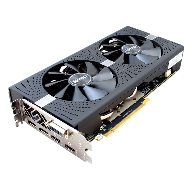 Відеокарта AMD Radeon RX 580 4GB Sapphire Nitro+ (11265-31) Б/В - зображення 2