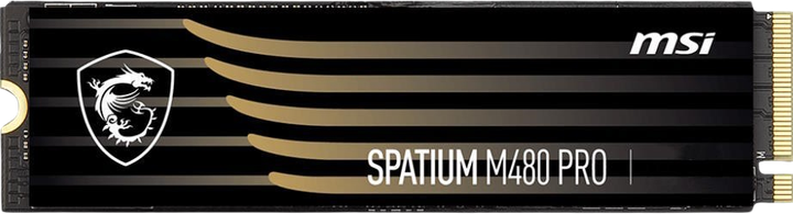 SSD M.2 накопичувач MSI Spatium M480 Pro 2TB (S78-440Q600-P83) - Фото 1 SSD M.2 накопичувач MSI Spatium M480 Pro 2TB (S78-440Q600-P83) - изображение 1