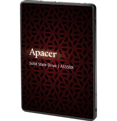 SSD 2.5" накопичувач Apacer AS350X 256GB (AP256GAS350XR-1) - Фото 1 SSD 2.5" накопичувач Apacer AS350X 256GB (AP256GAS350XR-1) - изображение 1