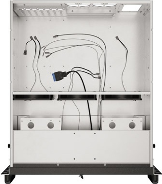 Корпус серверний Lanberg ATX 520/12 19"/4U (SC01-5204-12B) - зображення 12