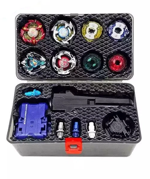 Набор Бейблейд Комплект 4 волчка 2 запускателя Чемодан Beyblade