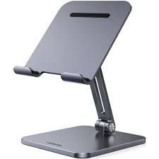 Держатель для телефона/планшета Ugreen LP134 Foldable Metal Tablet Stand (40393) - Фото 1 Держатель для телефона/планшета Ugreen LP134 Foldable Metal Tablet Stand (40393) - изображение 1