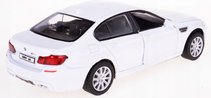 Металева модель автомобіля Daffi RMZ City BMW M5 1:32 Білий K-846 (5905422118461) - зображення 5