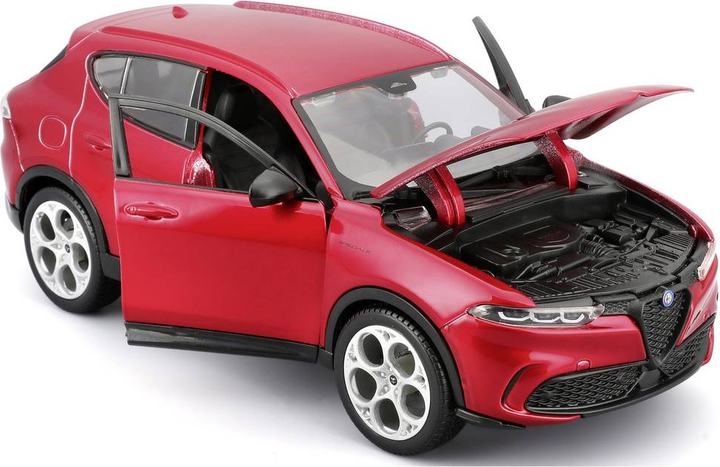 Металева модель автомобіля Bburago Alfa Romeo Tonale 1:24 Червоний 118-21109R (4893993211098) - зображення 2
