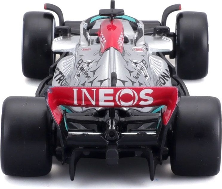Metalowy model samochodu Bburago F1 Mercedes W13 E Performance 63 Russel 1:43 BB-18-38065-63 (4893993014729) - obraz 5