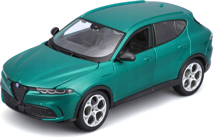 Metalowy model samochodu Bburago Alfa Romeo Tonale 12 1:24 Zielony 18-21109GR (4893993016495) - obraz 2