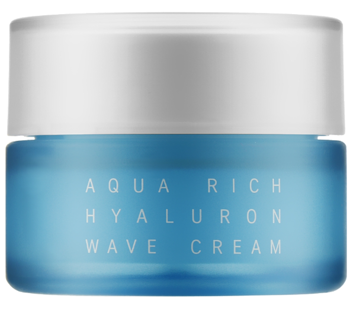 Krem do twarzy nawilżający Ottie Aqua Rich Hyaluron Wave z kompleksem kwasu hialuronowego 60 ml (8809708710448) - obraz 2