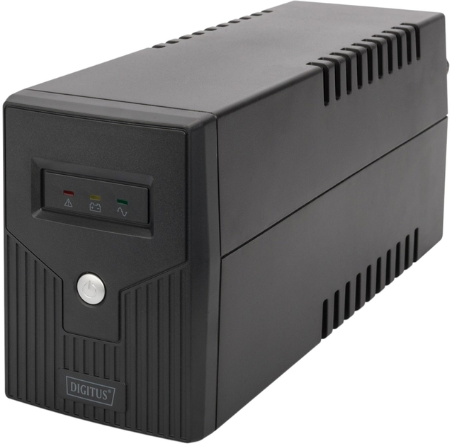 UPS Digitus Line-Ineractive Basic LED 600VA/360W (DN-170063-B) - obraz 3