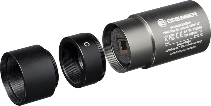 Камера для съемки глубокого космоса Bresser Optik 4959050 Full HD Deep-Sky & Guider 1.25 Б/В - Фото 2 Камера для съемки глубокого космоса Bresser Optik 4959050 Full HD Deep-Sky & Guider 1.25 Б/В - изображение 2