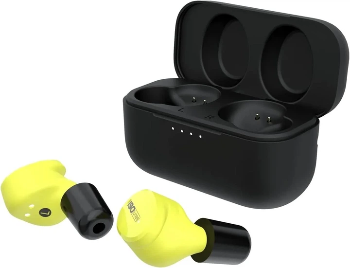 Беспроводные противошумные наушники ISOtunes Free Aware EN352 / Bluetooth 5.2 / Активное шумоподавление / Влагозащита IP67 / До 25 часов работы от кейса / Желтые Б/В 1006099971 b5 - изображение 5