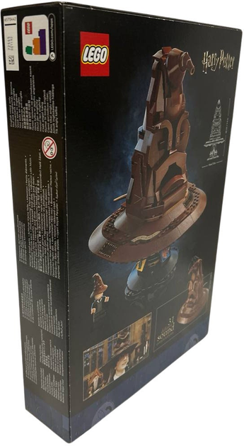 Zestaw klocków LEGO Harry Potter Mówiąca Tiara Przydziału 561 elementów (76429) (955555913558464) - Outlet - obraz 4