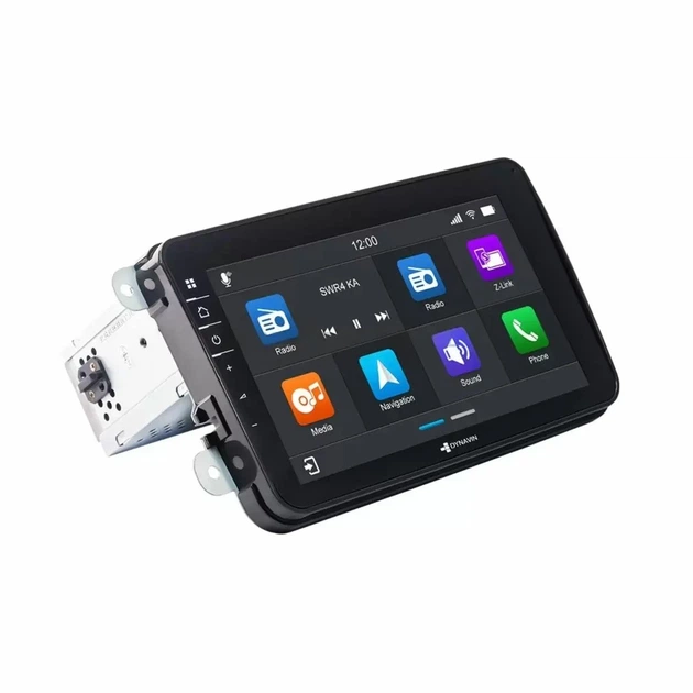 Штатная автомагнитола Dynavin D9 V8 Premium Flex для VW Skoda Seat / 8" / Сенсорная / 4/32Гб / Android 11 / Apple CarPlay / Android Auto / Bluetooth / GPS / USB / DAB+ - изображение 2