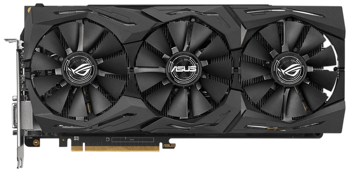Відеокарта AMD Radeon RX Vega 56 ROG STRIX OC (ROG-STRIX-RXVEGA56-O8G-GAMING) - зображення 2