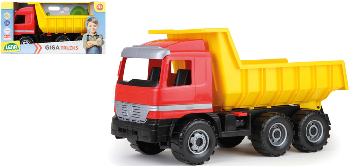 Вантажівка Lena самоскид Mercedes 62 см (400694202031) - зображення 1