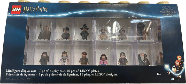 Вітрина LEGO на 16 мініфігурок Harry Potter Солом'яно-жовта (40660830) (5711938247812) (955555910587086) - Уцінка - зображення 3