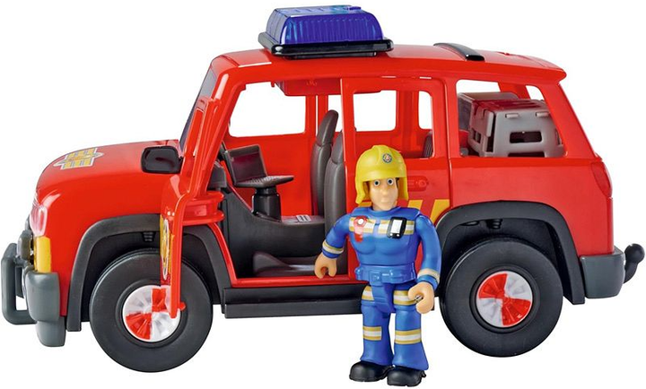 Samochód ratunkowy Simba Fireman Sam z figurką Elvisa (4006592097455) - obraz 5