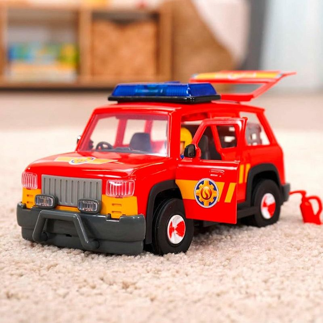 Samochód ratunkowy Simba Fireman Sam z figurką Elvisa (4006592097455) - obraz 8