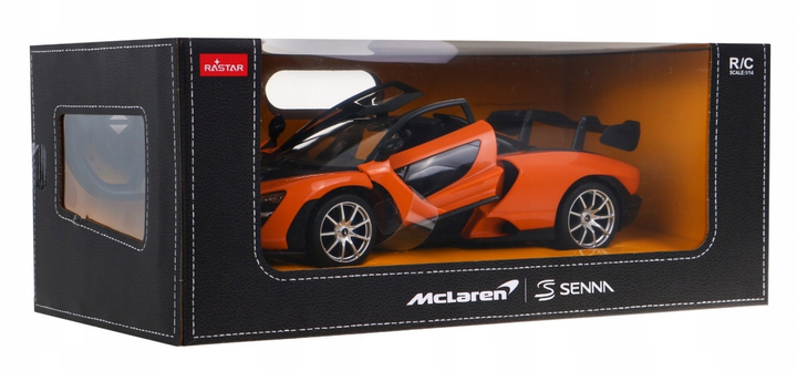 Радіокерований автомобіль McLaren Senna Rastar масштаб 1:14 з пультом 2.4 GHz (ZZRC.96600.POM) (6930751316393) - зображення 1