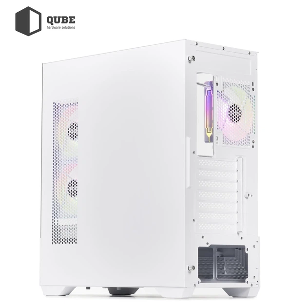 Корпус Qube FORT ARGB White (FORT_GWNU3) - Фото 7 Корпус Qube FORT ARGB White (FORT_GWNU3) - изображение 7