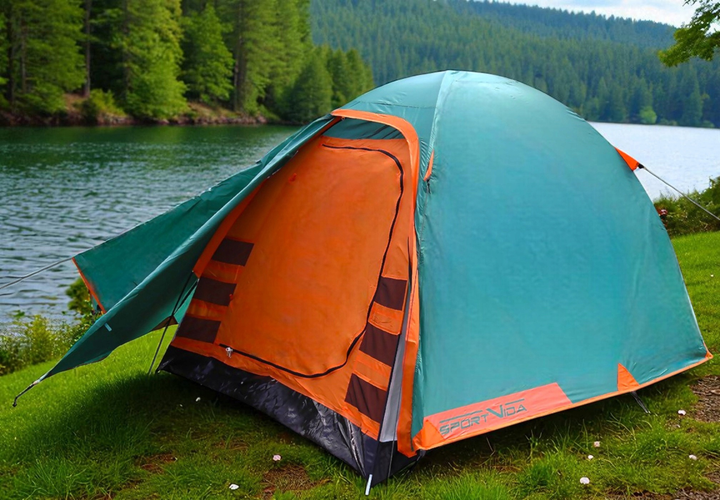 Namiot SportVida SV-WS0020 2 osobowy wodoodporny 4000 mm - obraz 7